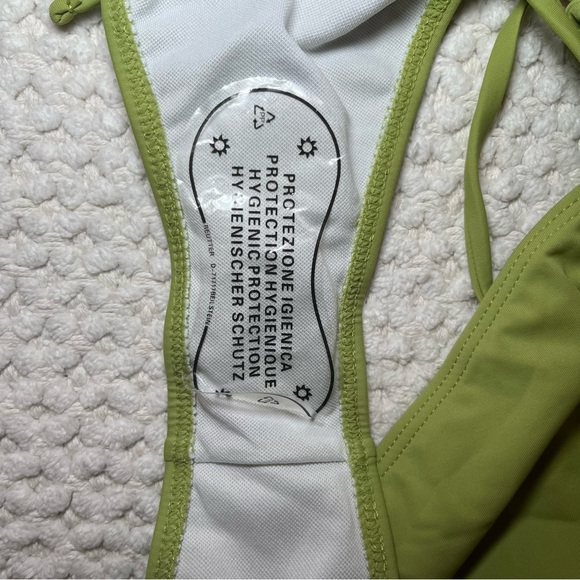 Lime green two Piece Bikini Size Lare - Picture 8 of 8